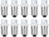 MECCANIXITY 4.5V/0.11A E10 Mini LED Light Bulbs, 10Pcs for Scientific Experiment Lighting