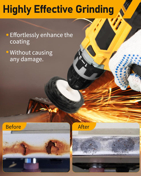2" 4Pcs Quick Change Easy Strip Discs with 1/4" Hex Shank, Paint Stripper Wheel for Removing Paint and Rust