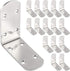 KEILEOHO 16 PCS Heavy Duty L Brackets, 3 x 3 Inch L
