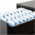 Smead Hanging File Folder with Erasable ProTab, 1/3-Cut Tabs, Adjustable Position, Letter Size, Blue, 20 per Box