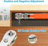 Mini Ratchet Wrench, Right Angle Phillips Magnetic Screwdriver for Tight Spaces, 1/4" Drive High Torque Offset