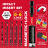 Impact Tough Magnetic Mixed 23Pack Insert Driver Bits, S2 Alloy Steel Screwdriver Power Bits Set with Magnetic Bit