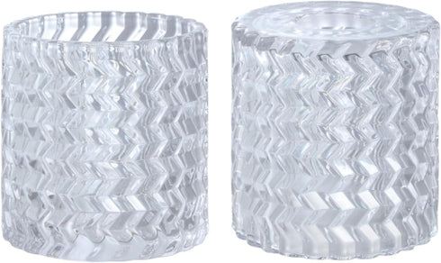 Aspen Creative 23646-60-2,Clear Glass Shade w/Diamond Pattern For Lighting fixture/Vanity Light/Wall Light/Pendent.Size:4-1/2"D x 4-3/4"H.Center