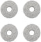 Replacement Washable Mop Cloth for ECOVACS X2/X2 Pro Robot Vacuum Cleaner, Includes 4 Mop Pads