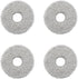 Replacement Washable Mop Cloth for ECOVACS X2/X2 Pro Robot Vacuum Cleaner, Includes 4 Mop Pads