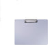 Officemate Aluminum Coated Plastic Clipboard, Landscape Size 11 x 8.5, Low Profile Clip, Silver