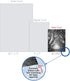 The Best Card Company - 10 Blank Note Cards with Envelopes, 4 x 5.12 Inch, Black & White Photos Set