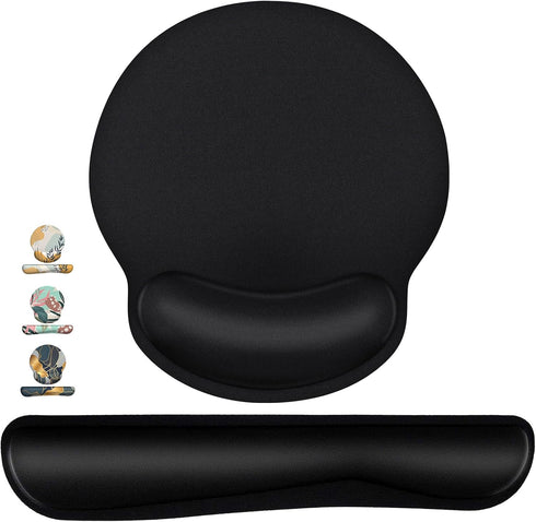 TONOS Mouse Pad and Keyboard Wrist Rest- Ergonomic Wrist Rest for Computer Keyboard