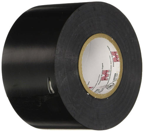 Morris 60202 Black Vinyl Electrical Tape, 8.5 mil, 66' Length, 2" Width, Commercial Grade