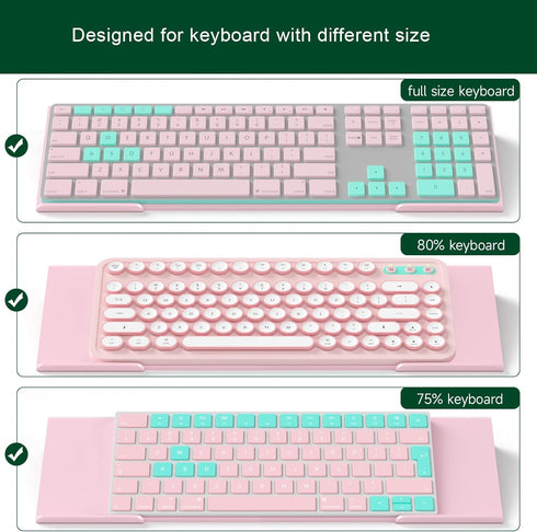 Computer Keyboard Stand Holder - Ergonomic Acrylic Keyboard Stand for Desktop Comfortable Keyboard Tray Riser