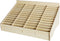 HengTianMei HTM 48 Grid Wooden Cell Phone Holder, Desktop Organizer Storage Box for Classroom Office