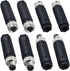 M8 3 Pin Male & Female Socket Panel Aviation Wire Connector, 8mm Industrial Circular Sensor, 4 Sets, Outdoor Waterproof
