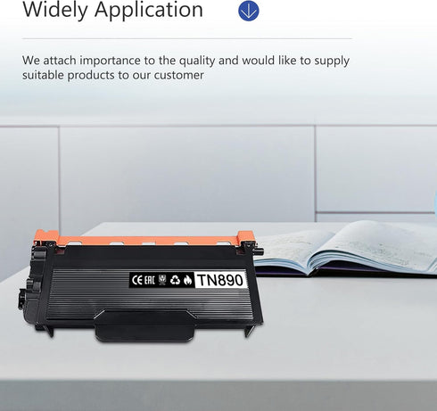TN890 High Yield Toner Cartridge for Brother TN-890 TN890 HL-L6250DW MFC-L6750DW Printer (1-Pack, Black)