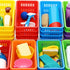 Odowalker 36 Pack 6.1" 4.5" 2.36" Mini Storage Baskets Bins, Colorful Crayon Pencil Container Storage Trays, Small