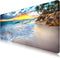 Gaming Mouse Pad Large Extended Keyboard Mouse Pad, Beach Ocean 35.5x15.8 inch XXL Mouse Pad for Work and Gaming