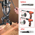 Woodworking Square Hole Drill Bit Sharpener - Mortise Chisel Bit Sharpening Tool, 1/2" Bit