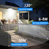 368 3 Peasur LED Solar Lights Outdoor Motion Sensor, Fence Light with Lighting Modes, Solar Powered Security Lights