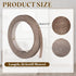 1/2 Inch 26ft uxcell x Wood Veneer Edge Banding, Pre-Glued Flexible Walnut Edging Strips, Iron on with Hot Melt