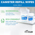 160-Count (Pack 1) REScue One-Step Disinfectant Cleaner & Deodorizer Wipes for Vet Use Cleaner for Kennels, Litter