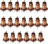 Nutup 0.6uH-1.7uH 12T 20-Pack Adjustable High-Frequency Ferrite Core Inductor for Electronic Components Computers Hard