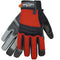 West County Women's Landscape Gloves 044B/M, Medium, Brick, Work Gloves with Neoprene Knuckle