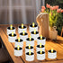 30 2.3 2 inch Pcs Solar Power Tea Lights Reusable Flameless Candle x Waterproof LED Tea Light Candles for Garden