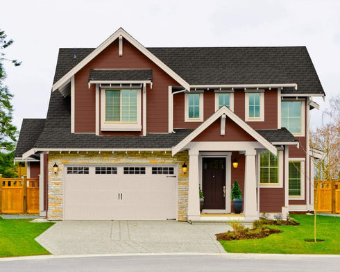 Cascadia XL Smoked Salmon Exterior Satin Paint & Primer - Quart Size