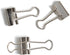 U Brands Small Binder Clips, Metallic Silver, 19mm, 72 Count for Office Organization Supplies