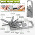 Generic 12 1 in Keychain Multitool Screwdriver Bit Folding Multi Tool Bottle Opener Portable Pocket Tool for Outdoors