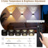 2 Pack B-right Motion Sensor Wall Lights, Rechargeable Battery Operated Wall Sconce LED Wall Lights Indoor Brightness