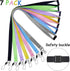 YOUOWO 7 Pack Lanyards for Keys ID Badge Holder Safety Breakaway Coloured Lanyard in Black Blue Yellow Green