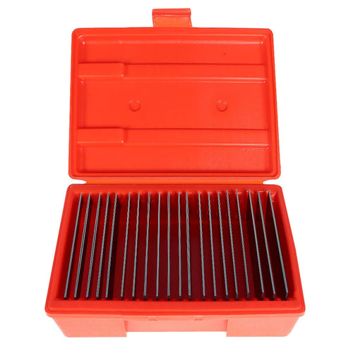 WFLNHB Parallel Blocks Set, 20 Pairs, 1/32 Inch Steel, 0.0001 Inch Accuracy, Machinist Tools in Case