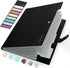 Sooez Accordion File Organizer, 5 Pocket Letter Size Expanding File Folder with Labels for Documents, Portable Paper