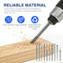 10 Set 1/8 Inch PCS Wood Carving Drill Bits for Dre-Mel Router and Rotary Tool Engraving Bits, Shank Rotary Tool Bits