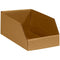 Ship Now Supply SNBINMT612K Open Top Bin Boxes, 6" x 12" x 4.5", Kraft (Pack of 50)