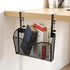 kenaeooe Under Desk Drawer Clamp On Mesh Metal Desk Side Storage Hanging Organizer with Adjustable F-Clamp for Office