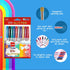 Cello Fun Glitter Gel Pen, 10 Sparkler Color Pens