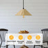 Set 2,Farmhouse 10.65 TERLEENART Hard Wired Rattan Pendant Lights of Coastal Woven Wicker Ceiling Light with Cone