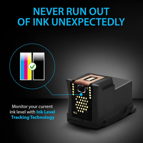 Smart Ink Remanufactured Ink Cartridge Replacement for Canon 245 245XL 246 246XL, Black & Color Combo Pack