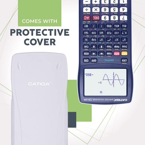 CATIGA CS229 Scientific Calculator with Graphics Functions, Multiple Modes for Beginner and Advanced Courses