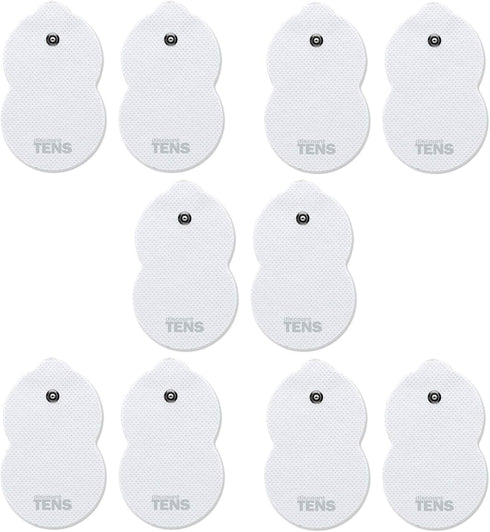 Discount TENS Premium TENS Electrodes - 10 Replacement Pads Compatible with Omron Devices