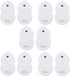 Discount TENS Premium TENS Electrodes - 10 Replacement Pads Compatible with Omron Devices