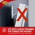 Command Water-Resistant Adhesive Refill Strips - Large (Pack of 12) for Bathroom Hooks & Shower Caddies