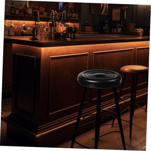 Round Stool Cushion Replacement for Bar Stools Pu Seat Pad for Kitchen Dining Room and Home Use Round Cushion
