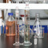 stonylab 250 ml Measuring Cylinder with Stopper, Heavy Wall Borosilicate Glass, Graduated with 24/40 Joint