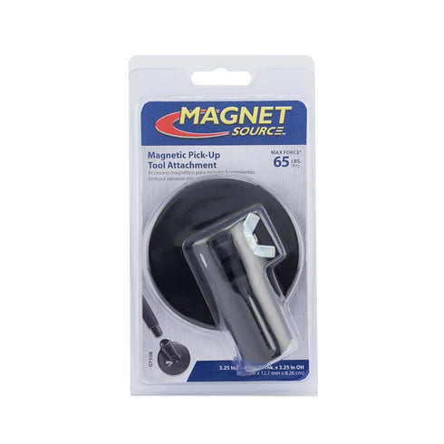 Magnetic Pick-Up Tool Attachment - 3.20" Diameter, 65 Pounds Pull