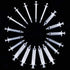 20 Packs Plastic Syringe with Measurement - Suitable for Measuring, Watering, Refilling (1 ml/3 ml/5 ml/10 ml)