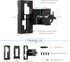 Anti Theft Ring Doorbell Mount - Renter Friendly Ring Doorbell Holder for Apartment Door - All Metal Ring Door Bracket