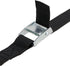 15 Pack 6.5Ft Adjustable Cam Buckle Lashing Straps, 1 Inch Nylon Packing Straps with Zinc Alloy Lock Buckle, Black