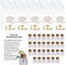 Qpige Bulk 30 Have a Little Faith Card Christian Gifts for Women, School